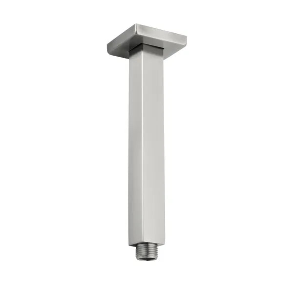 Rain Shower Head Extension Arm - 1/2 NPT Ceiling Mount Stainless Steel