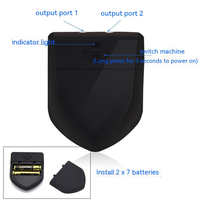 Men's Electric Shock Penis Ring Urethral Plug with Remote Control - Adult Wellness
