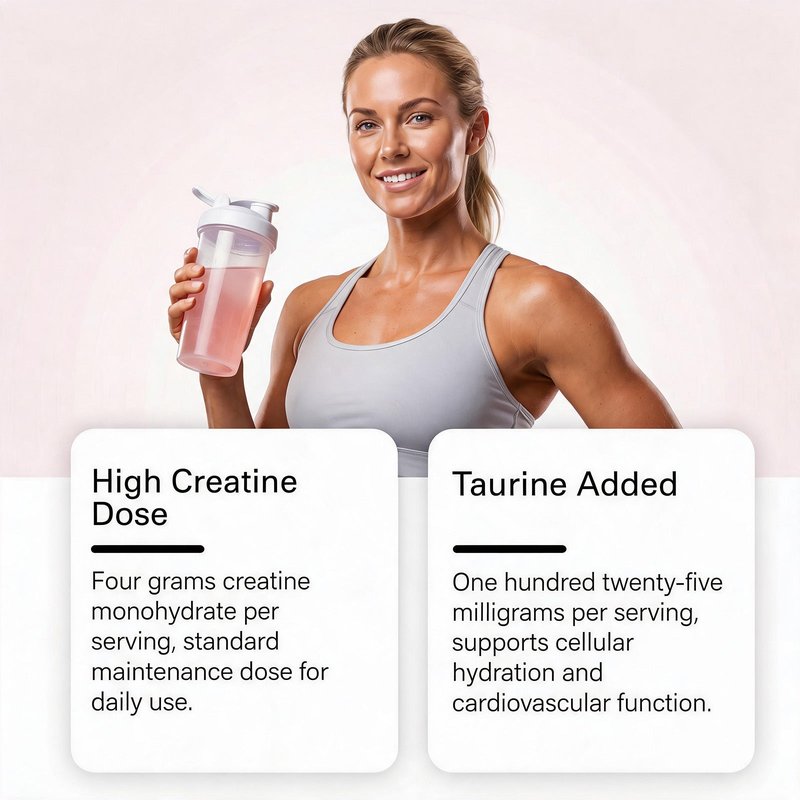 Creatine Monohydrate Taurine Powder - 180g