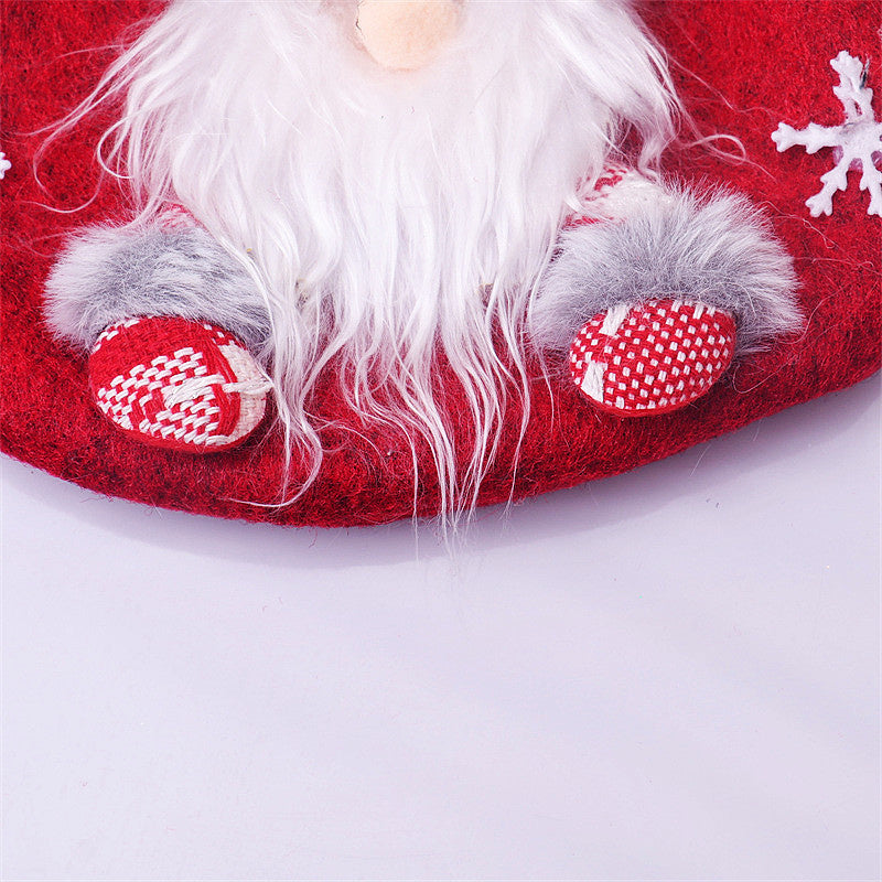 Christmas Cartoon 3D Doll Candy Gift Bag with Holiday Design