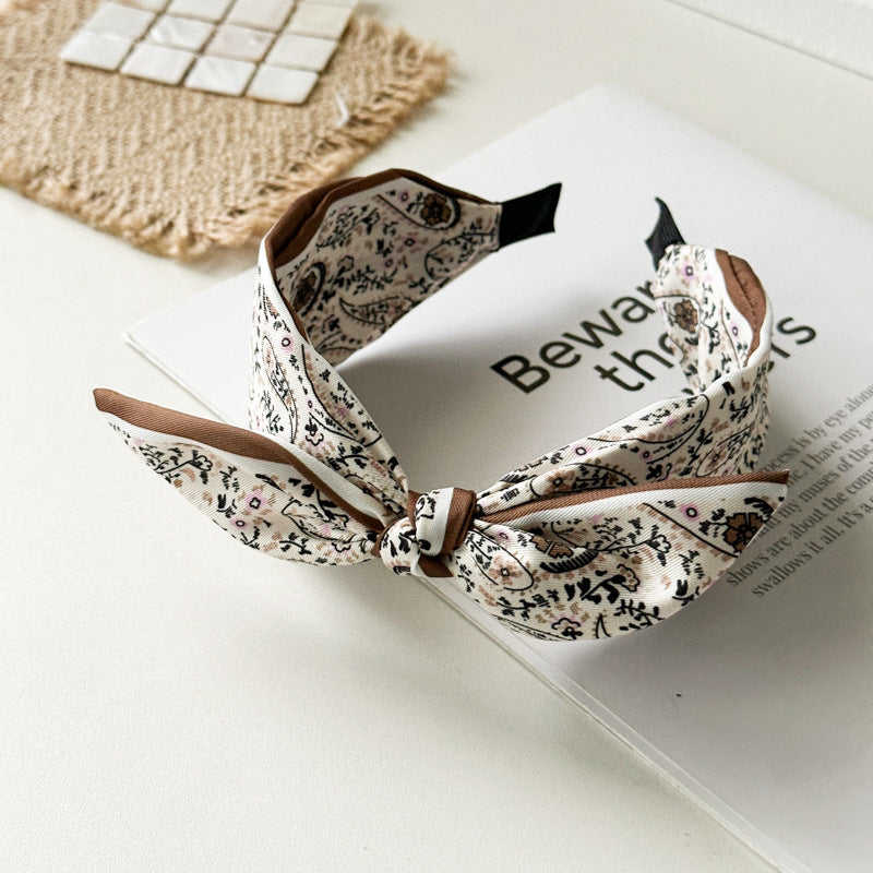 Paisley Satin Hair Band