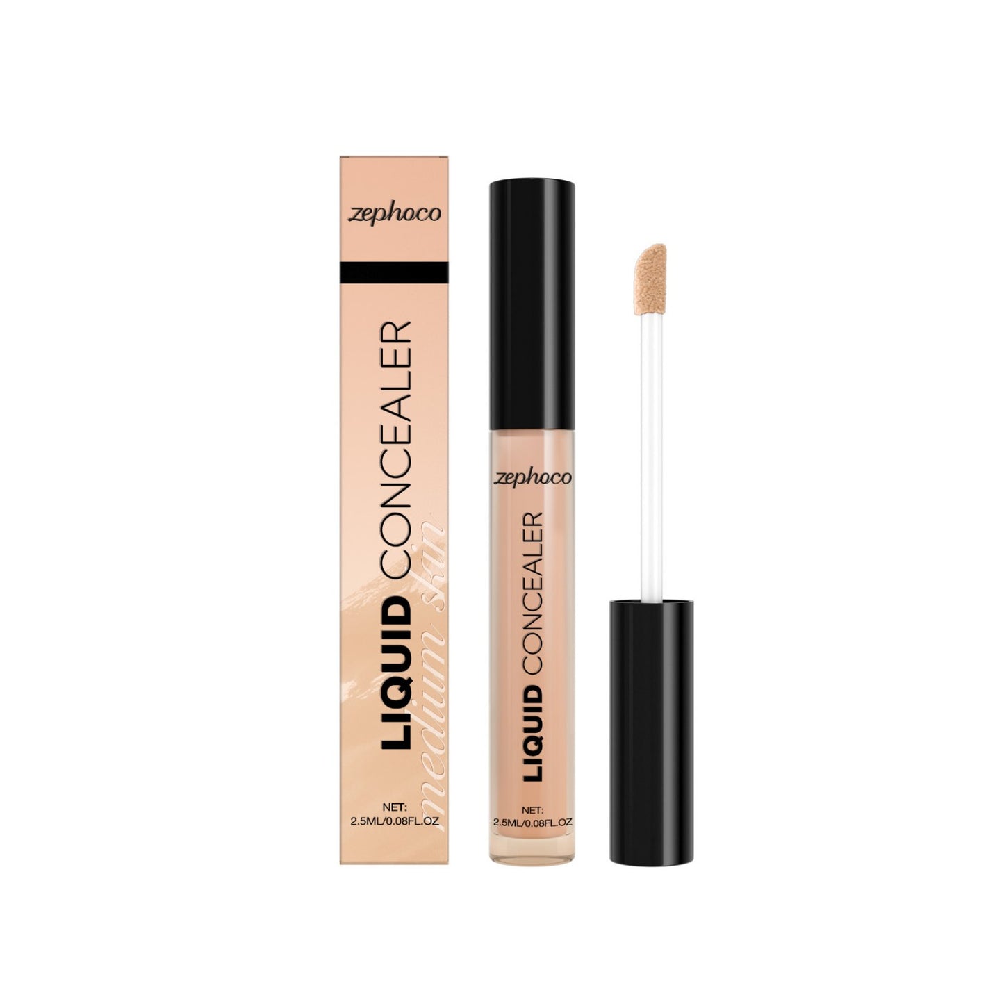 Liquid Concealer for Skin, Long-Lasting Coverup, Multiple Shades