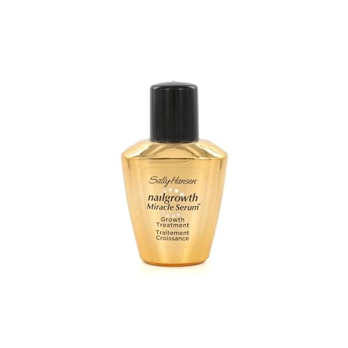 Sally Hansen Nail Treatment Nailgrowth Miracle¢ç Nail Strengthener | Nail Serum with Biotin & Peptides | Strengthens, Protects & Promotes Growth | Clear Nail Polish