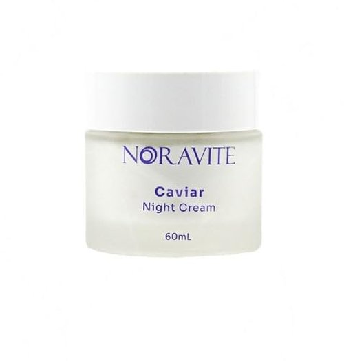 Noravite Caviar Night Cream| Nourishes and Revitalizes your Skin while Slowing Down Aging Rich in Caviar Extract, vitamin E, Vitamin A Microspheres