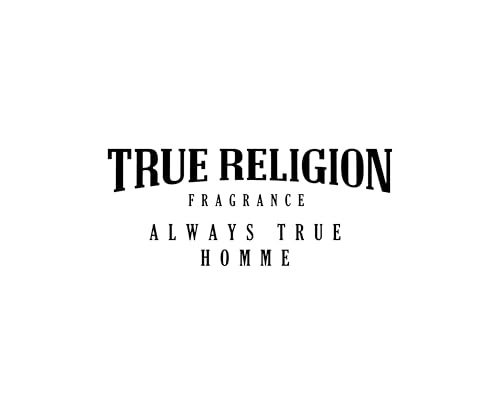 True Religion Always True Homme - Men's Cologne - 3.4 fl oz EDT - fresh, aquatic, woody - bergamot, juniper, mineral and herbal notes, rosemary, geranium, black pepper, musk, incense, oak moss