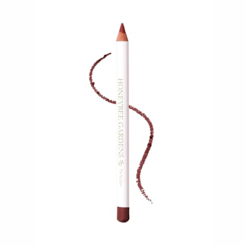 Honeybee Gardens Irresistible Lip Liner In Perfection, Mocha Rose Color, Long-Lasting, Gluten-Free, Vegan, 0.04 oz