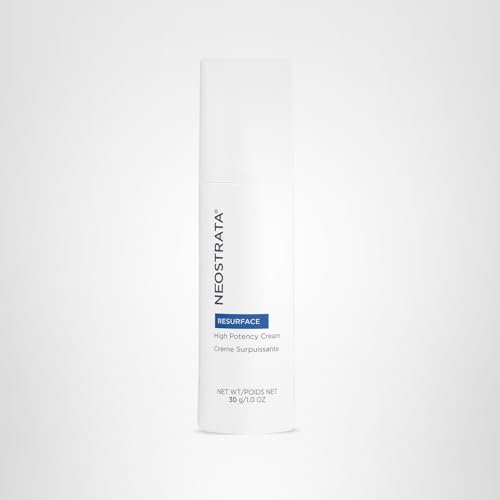 NEOSTRATA High Potency Face Cream AHA Exfoliator & Hydrator with Glycolic Acid, Antioxidants and Vitamin E Fragrance-Free, Oil-Free, Non-Comedogenic, 30 g.