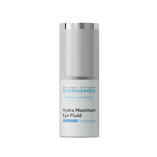 Hydra Maximum Eye Fluid (0.5 fl oz) - Reduces Fine Lines, Wrinkles & Dark Circles ? Under Eye Treatment - Hyaluronic Acid - Eye Care - Dr. Schrammek