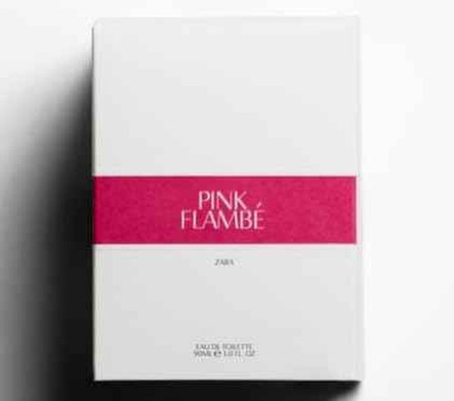 Zara Pink Flambe Eau De Toilette Perfume 90 ML 3.0 Fl OZ