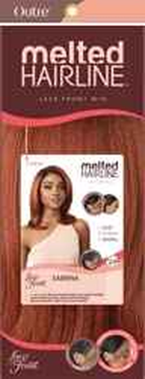Outre Synthetic Melted Hairline Swiss Lace Front Wig - SABRINA (1B)