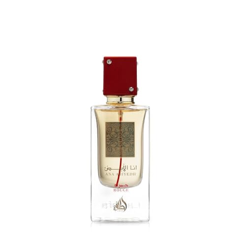 Lattafa Perfumes Ana Abiyedh Rouge for Unisex Eau de Parfum Spray, 2.0 Ounce / 60 ml