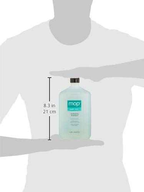 MOP Revitalizing Shampoo, Basil Mint, 33.8 Fl Oz