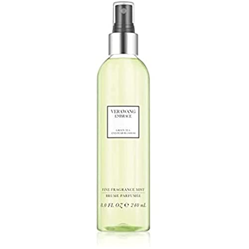 Vera Wang Embrace Body Mist Spray for Women, Green Tea & Pear Blossom, 8 Fluid Oz