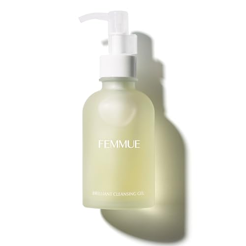 FEMMUE Cleansing Gel Face Wash (4.2 oz) | Hydrating Daily Facial Gel Cleanser & Makeup Remover with Blueberry Extracts | Korean Skincare