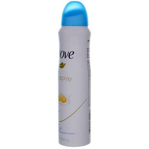 Dove Dry Spray Antiperspirant, Nourished Beauty 3.80 oz (Pack of 9)