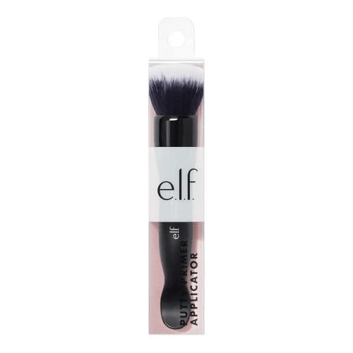 e.l.f. Putty Primer Brush & Applicator, Dual-Ended Makeup Tool For Applying e.l.f. Putty Products, Made With Synthetic Bristles, Vegan & Cruelty-Free