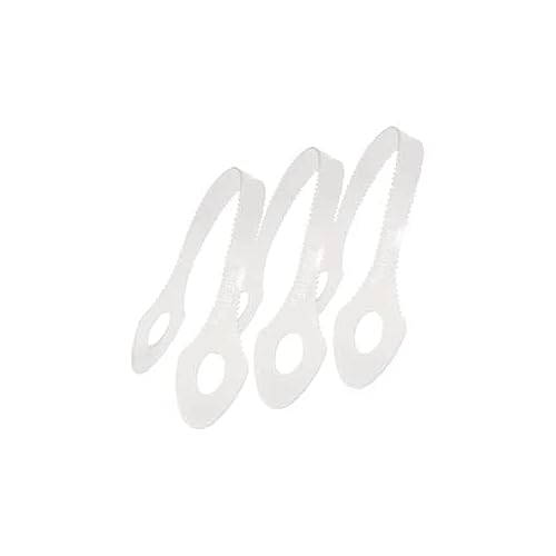 Tongue Cleaner Scraper, White Plastic, Set of 3 - breathrx