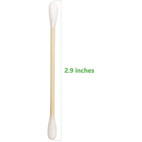 Bamboo Cotton Swabs, Wooden Cotton Swabs 1200pcs