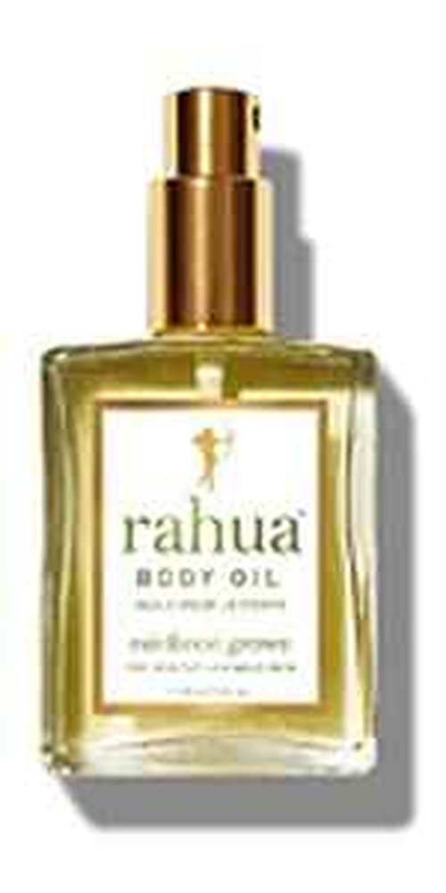 Rahua Body Oil, Vegan Lightweight Botanical Moisturizer with Rosehip, Pomegranate Seed & Vitamin E, Infused with Morete, Sacha Inchi, Guayusa, Palo Santo & Vanilla, 2 Fl Oz