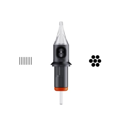 Cheyenne Tattoo Cartridges - Open Liner Safety Cartridges - 20 St?ck (M (7 ol 0.35))