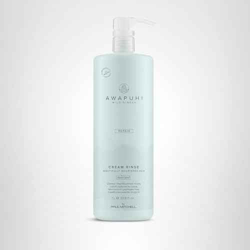 Awapuhi Wild Ginger by Paul Mitchell Cream Rinse, Detangles + Repairs, For Dry, Damaged + Color-Treated Hair, 33.8 fl. oz.