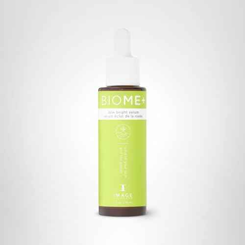 IMAGE Skincare, BIOME+ Dew Bright Serum, Microbiome Friendly Facial Serum, Boosts Luminosity and Enhances Elasticity, 1 fl oz