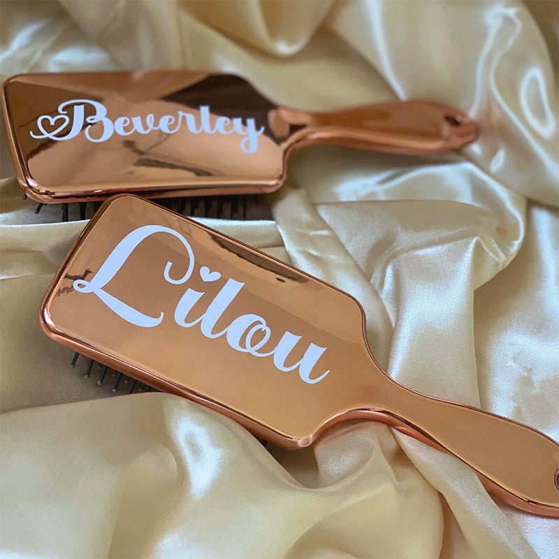 Personalized Name Hairbrush with Airbag Technology - Gift