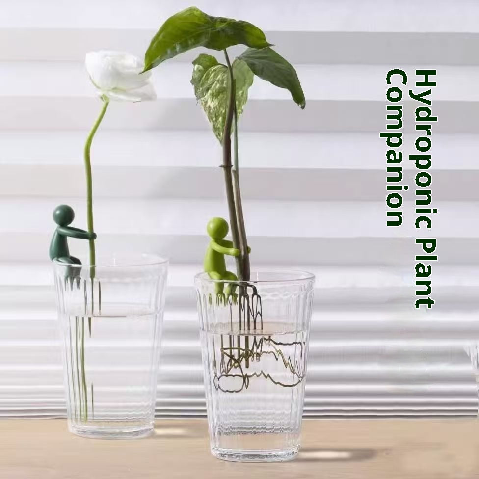 Hydroponic Plant Support Holder for Gardening - Anti-Tip Plastic Support