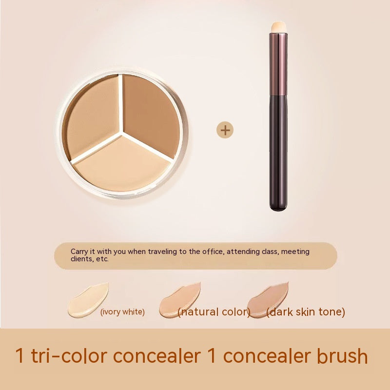 Multi-Color Concealer Pen for Acne and Dark Circles - Includes Brush