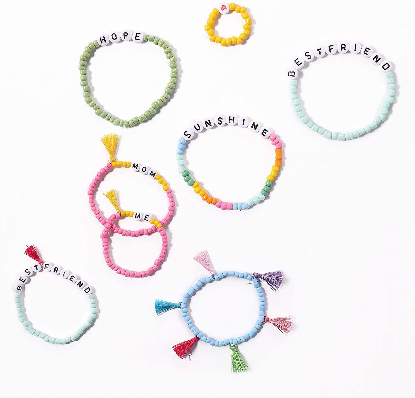 Multicolor Princess Bracelet Kit for Valentine's Day Handmade Jewelry