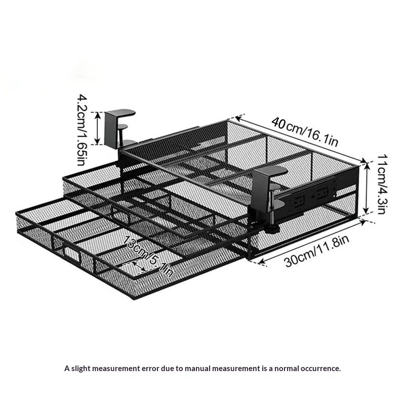 Multi-Layer Desktop Storage Rack Organizer for Home & Office
