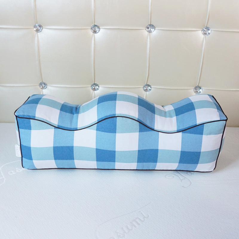 Leg Rest Pillow with Botanical Pattern - Home & Garden Cushion