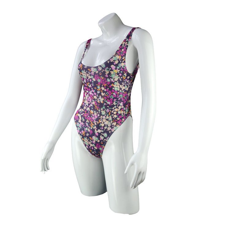 Color Printing Buttock Wrap One-Piece Backless Body Shaper for Adults