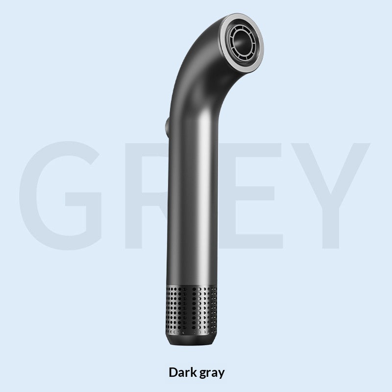 Cordless Hair Dryer with Curved Handle, 300W Hot Cold Air, USB Charging