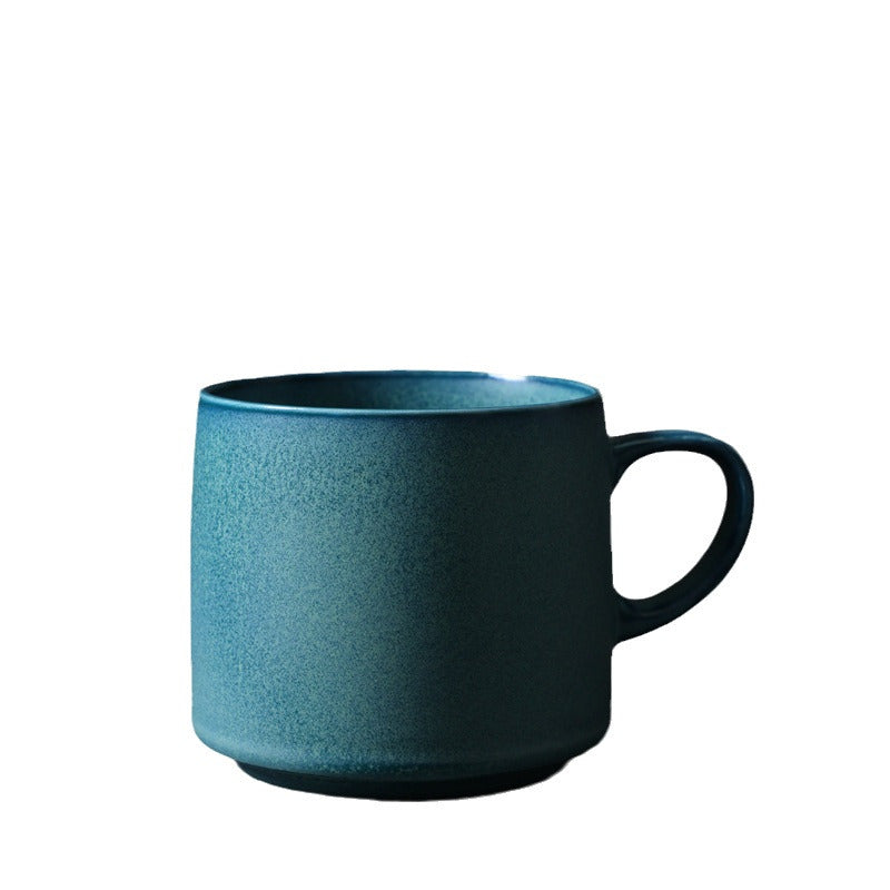 Ceramic Water Cup Set - Multiple Colors & 440ml Capacity for Coffee & Tea