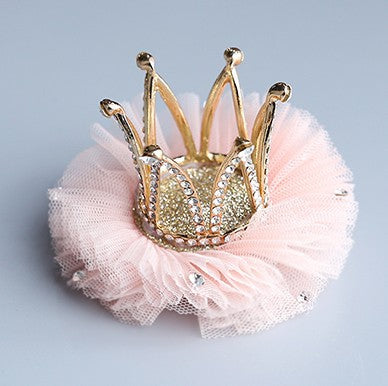 Children's Crown Rhinestone Hair Clip