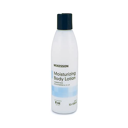 McKesson Moisturizing Body Lotion with Vitamins A, D, E, Summer Rain Scent, 8 oz, 1 Count
