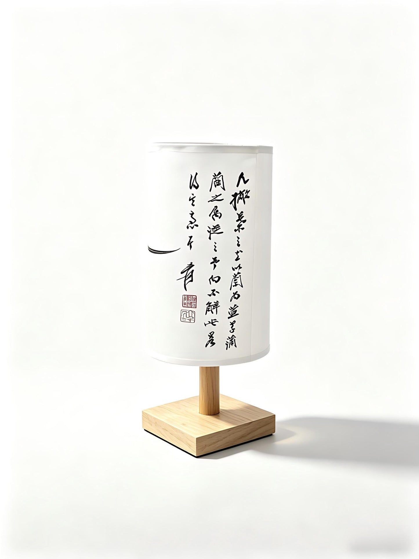 Aromatherapy Table Lamp with Essential Oil Diffuser - Chinese Style Bedside Decor