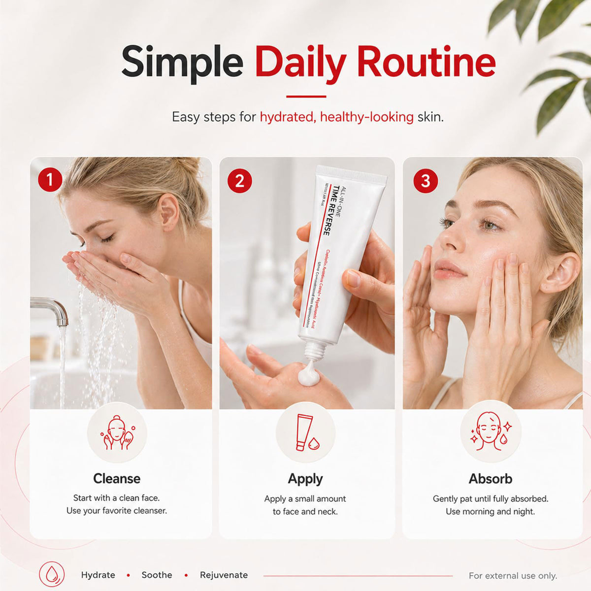 Moisturizing Hydrating Facial Cream - Universal Skin Care, 50ml & Sets