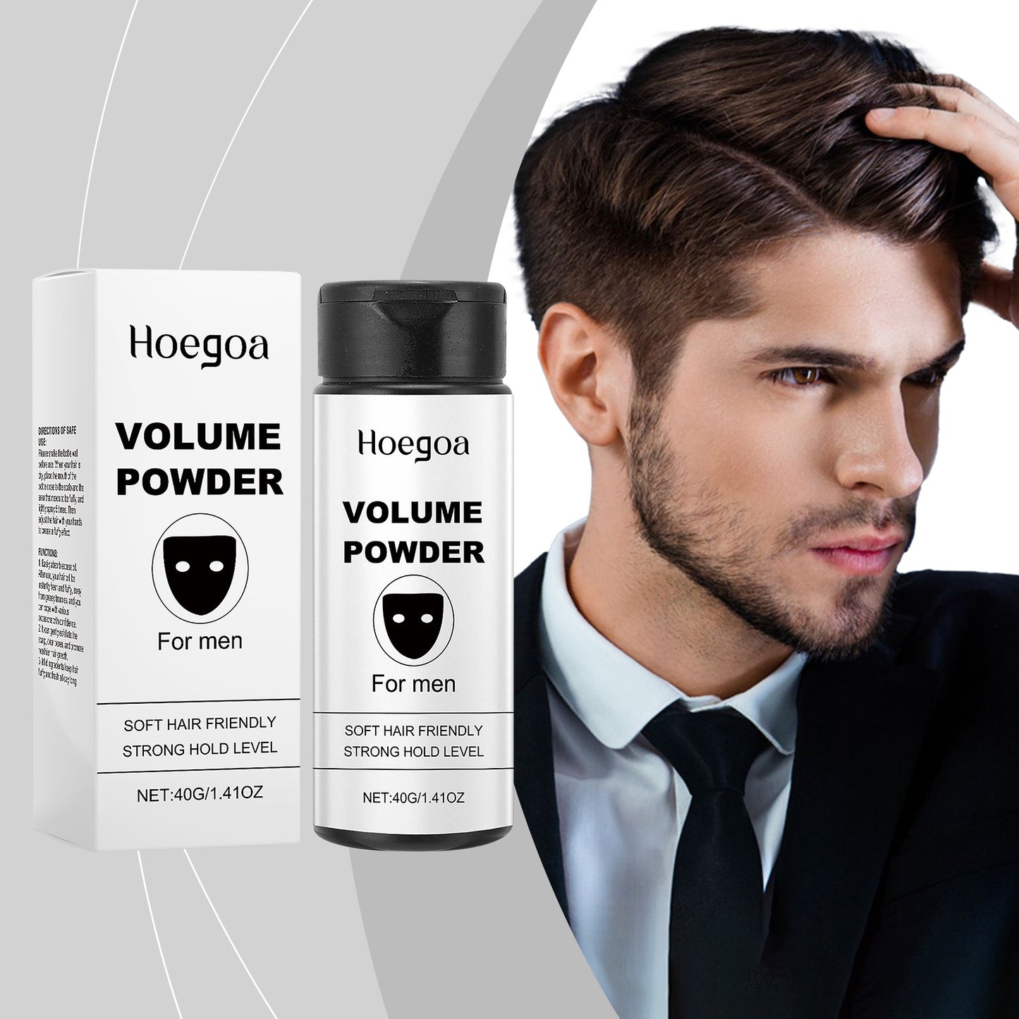 Volumizing Hair Styling Powder - 40g for Body & Hair Volume Boost