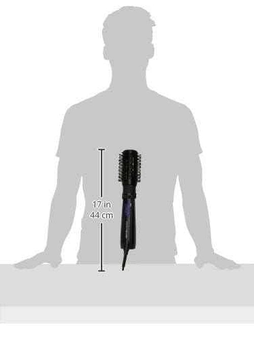 INFINITIPRO BY CONAIR Spin Air Rotating Styler/Hot Air Brush, 2-inch, Black