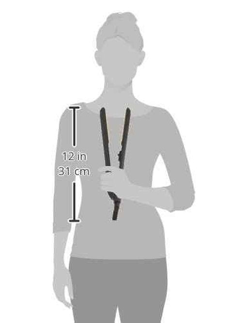 CHI Tourmaline Ceramic Series Flat Iron, Hair Straightener For Silky, Smooth Hair, 392°F Maximum Temperature, 1" Iron