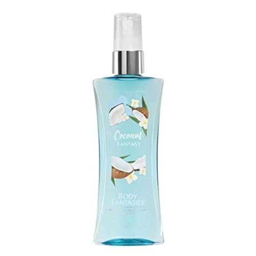 Body Fantasies (1 Bottle Body Spray - Coconut Fantasy Scent - 3.2 fl oz