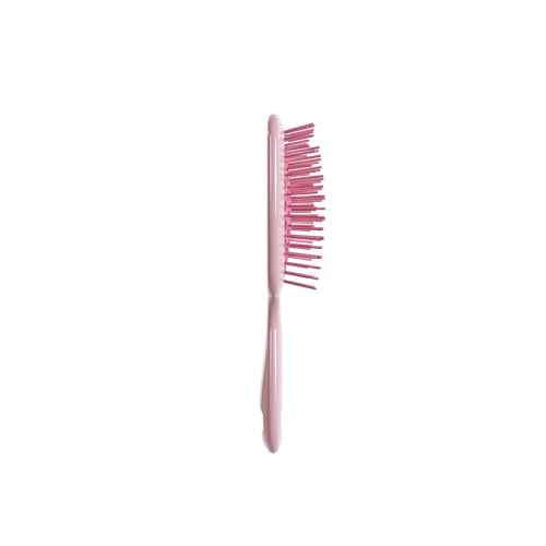 FHI Heat UNbrush Mini Detangler Brush for Pain-Free Brushing on All Wet or Dry Hair Types ? Durable Duoflex Anti-Static Bristles, Lightweight Handle, Vented Mini Hair Brush