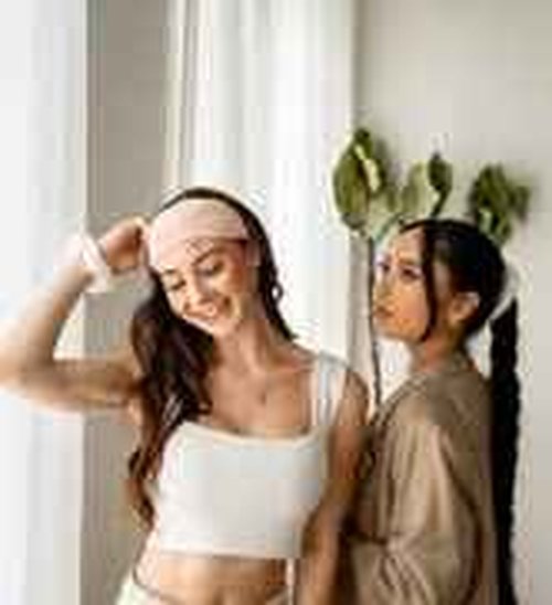 VOLO Cloud Pink Hero Hair Towel + Facial Spa Headband for Women | Wrap Towel + Headband For Washing Face & Makeup | Ultra-Soft, Fast Drying, Anti-Frizz Nanoweave Fabric | Reusable Package | Microfiber
