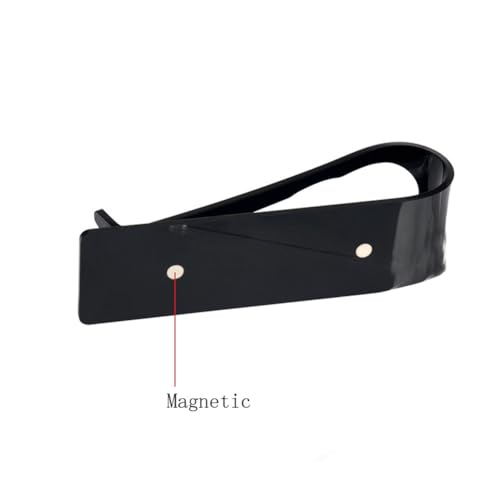 1Pc Acrylic Tattoo Machine Holder Stand Rack Rest Support Organizer Tattoo Pen Display Stand Shelf for Tattoo Machine Supply Accessories Tool, Black