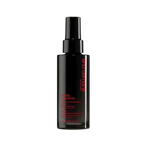 shu uemura art of hair Ashita Supreme Smoothing Serum - Adds Shine, Reduces Frizz, Strengthens Strands, Prevents Breakage, For All Hair Types, 3 Fl Oz