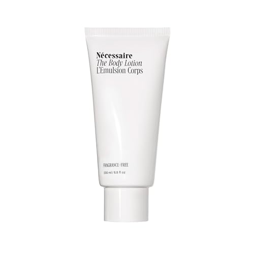 N?cessaire The Body Lotion Fragrance-Free ? Unscented Multi-Peptide Body Moisturizer for Women + Men ? Non-Comedogenic Lotion for Sensitive Skin ? 200 ml/6.8 fl oz