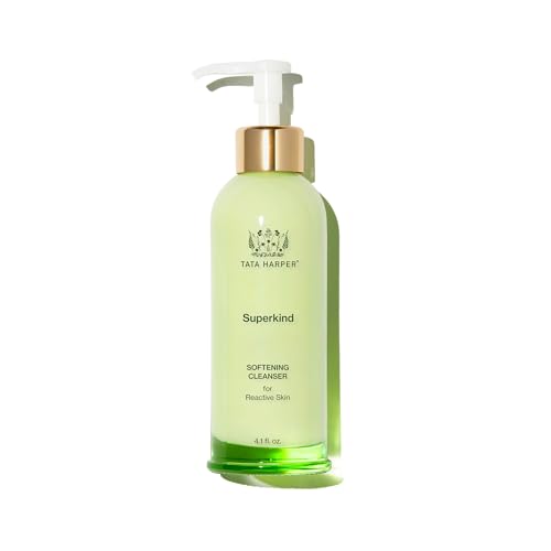 Tata Harper Superkind Softening Cleanser, Gentle Cleanser for Sensitive Skin, Hypoallergenic Skincare, Fragrance Free, Natural Skincare, Dermatologist Tested, Vegan, 125ml