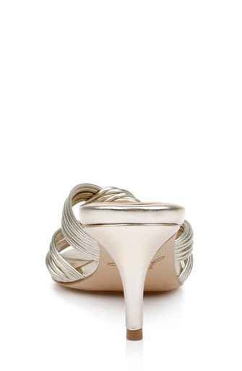 Mia Twisted Leather Mules